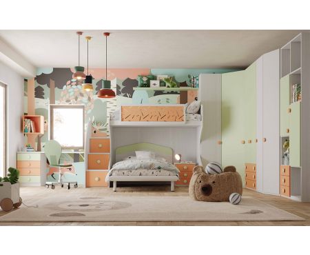 Cameretta componibile della serie Easy di LoveKasa