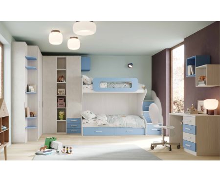 Cameretta componibile della serie Easy di LoveKasa