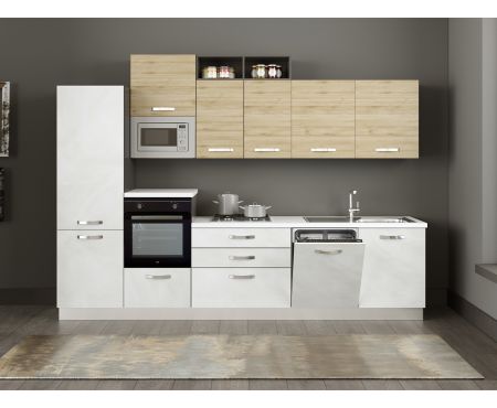 Cucina 330cm Completa di Elettrodomestici della serie 