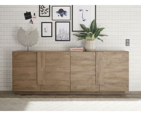 Madia con 4 ante color legno mercure della collezione Premium di Love Kasa