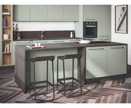 Panoramica - Cucina moderna componibile FLAT della serie Dune di LoveKasa