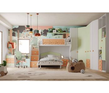 Cameretta componibile della serie Easy di LoveKasa