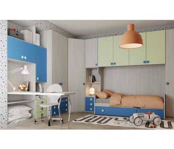 Cameretta componibile della serie Easy di LoveKasa